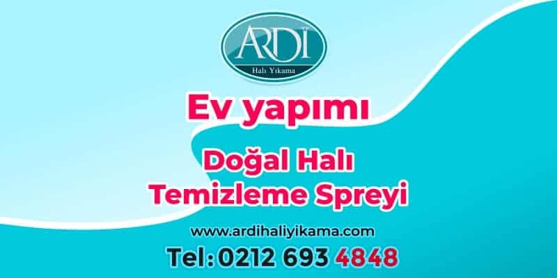 Ev Yapımı Doğal Halı Temizleme Spreyi