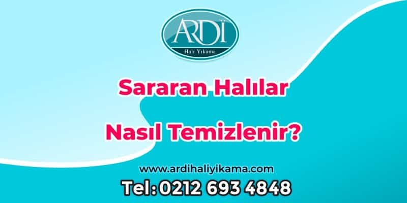 Sararan Halı Nasıl Temizlenir?